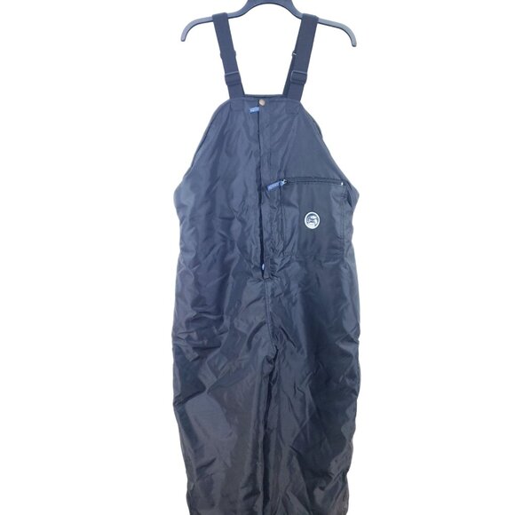 Polar Plus Insulated Mens Freezer Bib Overalls XXL Nylon Blend Black - Picture 1 of 10
